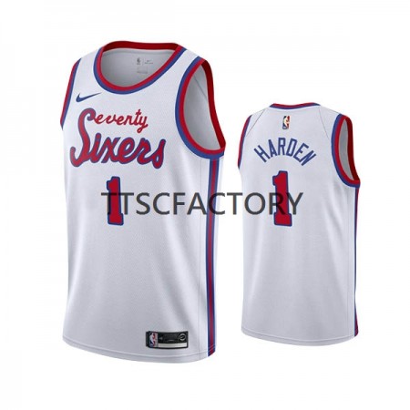 Philadelphia 76ers James Harden 1 Nike 2022 Classic Edition Punainen Miesten Pelipaidat Swingman